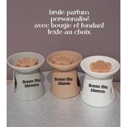brule parfum personnalisé...