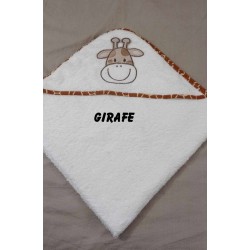 sortie de bain brodée un prenom (2 différentes)