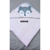 sortie de bain brodée un prenom (4 différentes)
