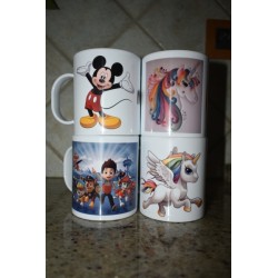 le mug incassable avec la photo de votre choix et le prenom