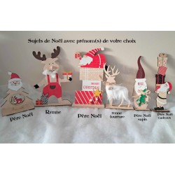 Les sujets de Noel personnalisés (stock limité) prenom