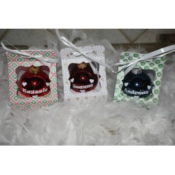 boule prenom dans son écrin...