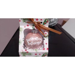 la boule  1 er noel +prenom...