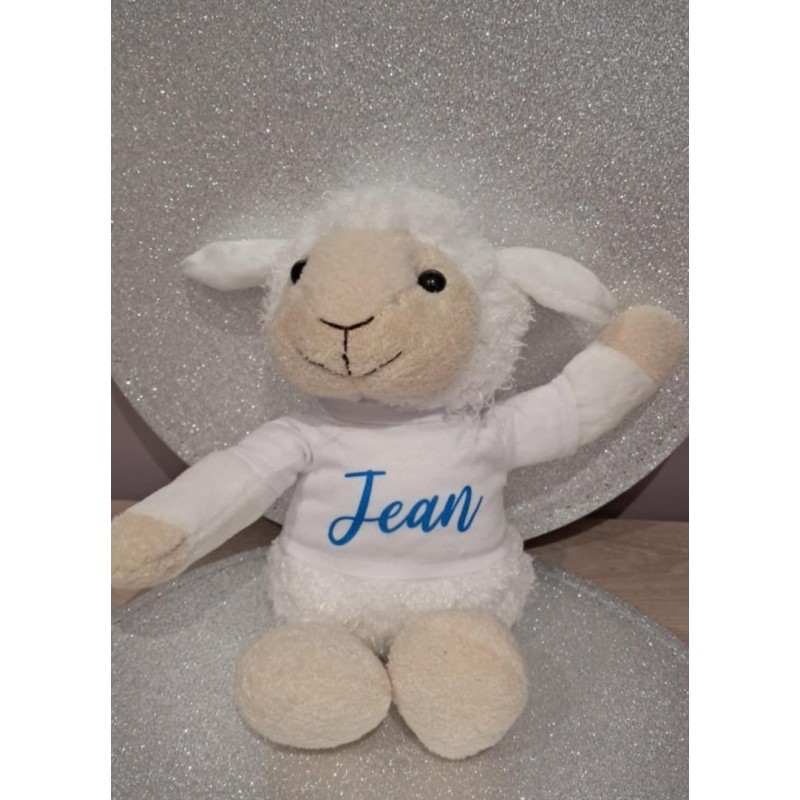 AGNEAU EN PELUCHE HAUTEUR 20 CM