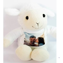 AGNEAU EN PELUCHE HAUTEUR 20 CM