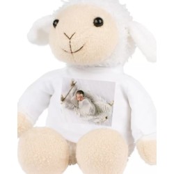 AGNEAU EN PELUCHE HAUTEUR 20 CM
