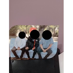 horloge 20€ hors envoie (à poser ou à attacher au mur) 26 cm sur 19 cm