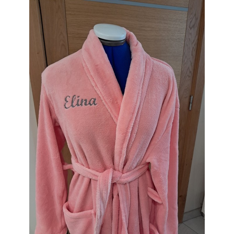 PEIGNOIR BRODÉ Devant