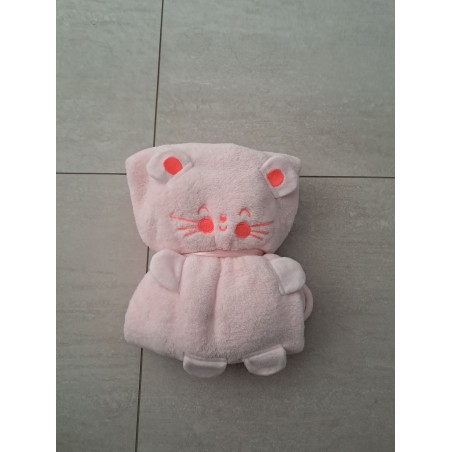 Plaid brodé un prenom 75 cm X100 cm