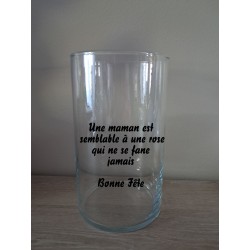 Grand Vase texte au choix