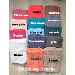 serviette 50 cm X100 cm...
