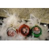 boule avec la photo de vote choix existe en 3 couleurs or , argent et rouge