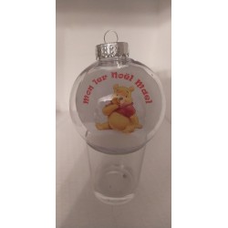 boule de noel neige avec la photo de votre choix