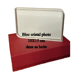 Bloc cristal photo