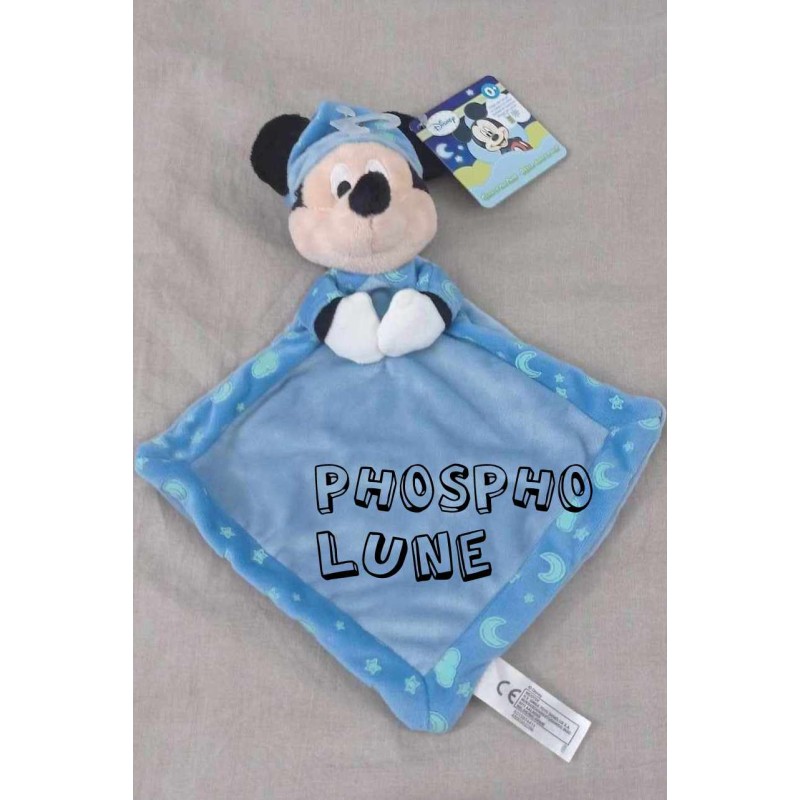 doudou  mickey brodé un prenom (2)