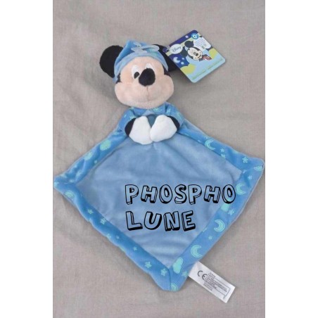 doudou  mickey brodé un prenom (2)