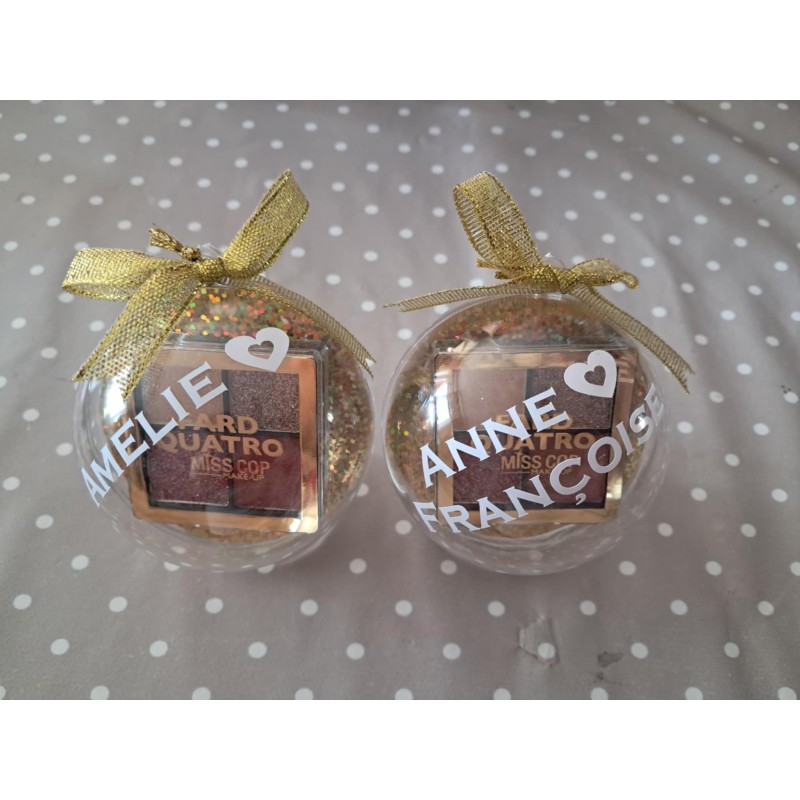 BOULE MAQUILLAGE PERSONNALISEE !!