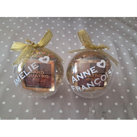 BOULE MAQUILLAGE PERSONNALISEE !!