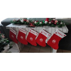 Chaussette / botte de noël personnalisée