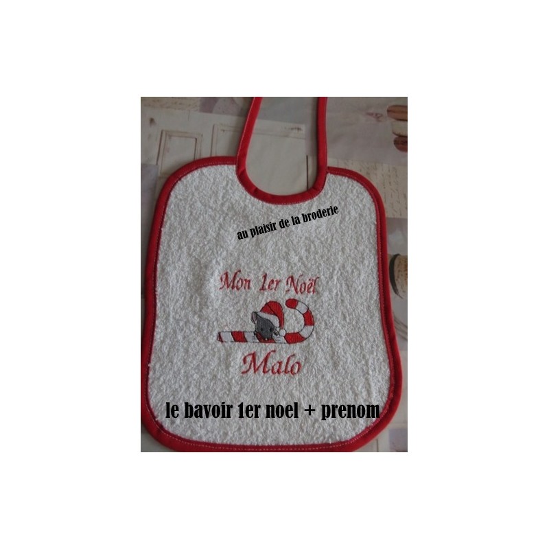 bavoir de noel